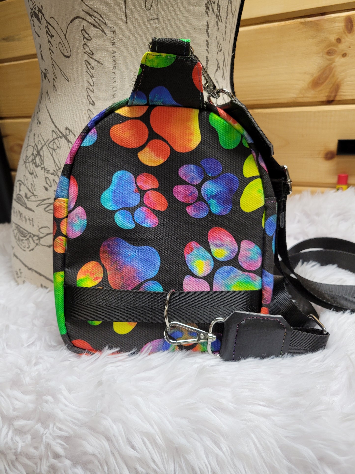 Paw Print Mini-Sling