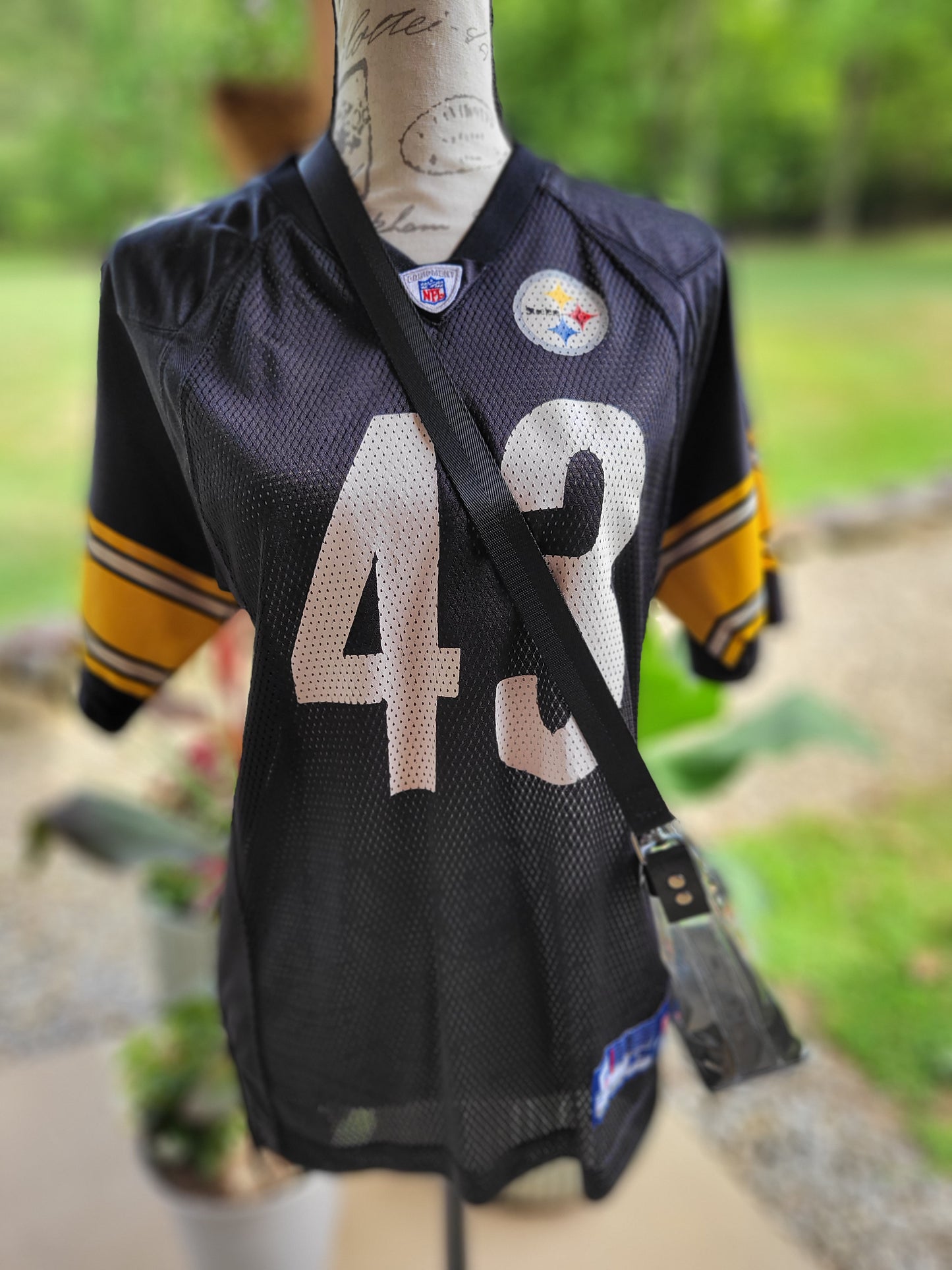 Black Football Stadium Purse
