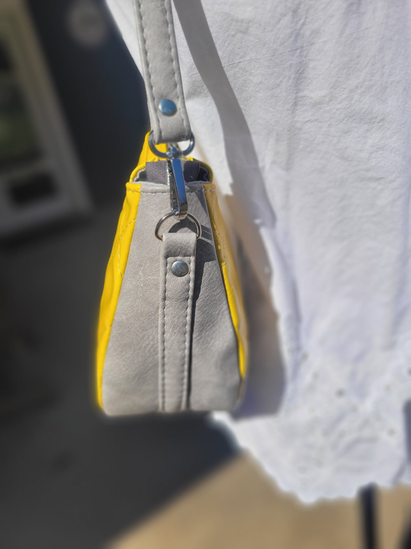 Yellow Shoulder Purse