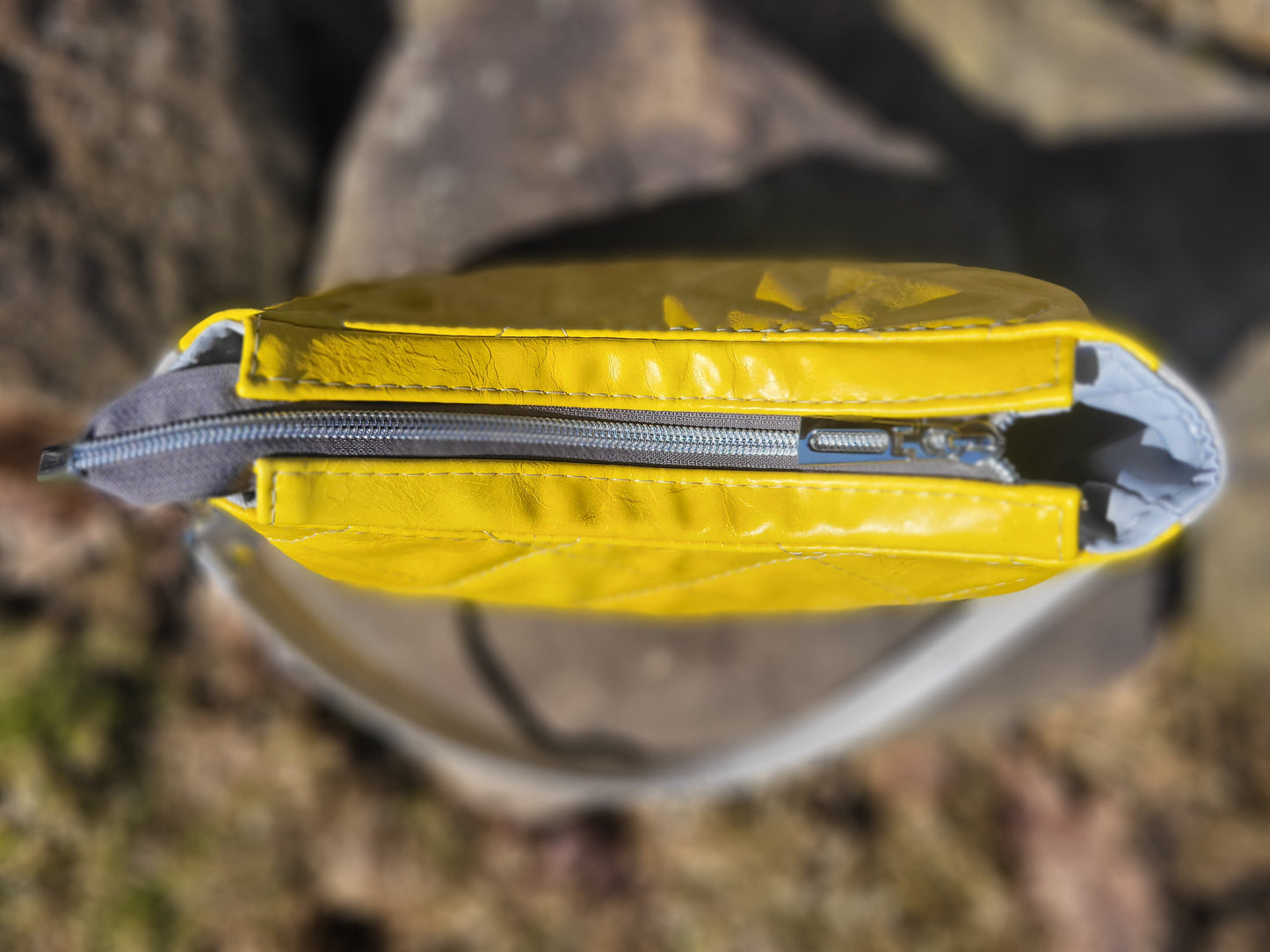 Yellow Shoulder Purse