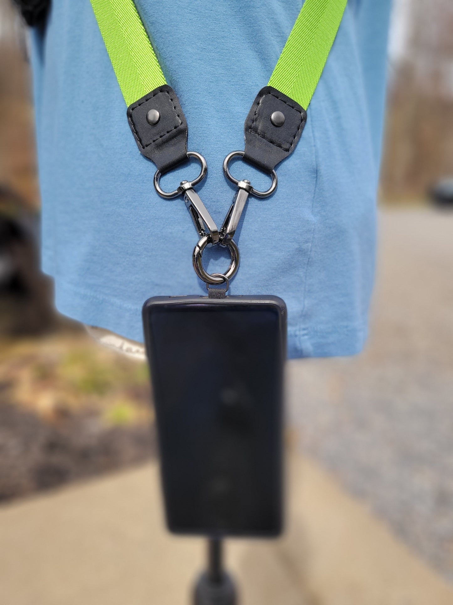 Green Phone Sling