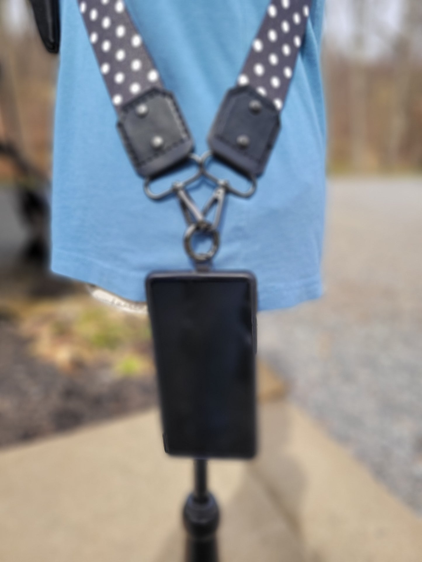 Polka Dot Phone Sling