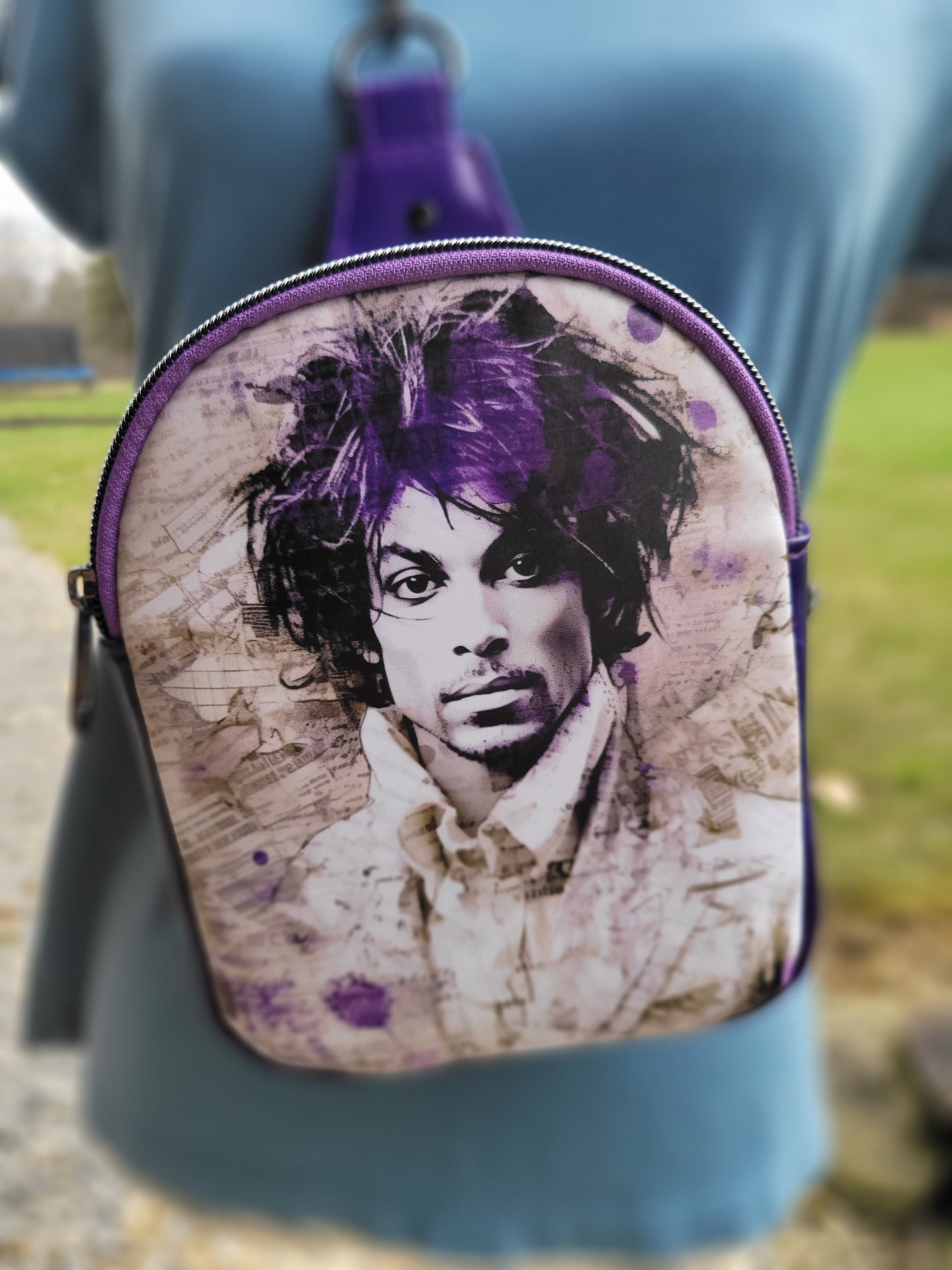 Purple Rain Mini Sling