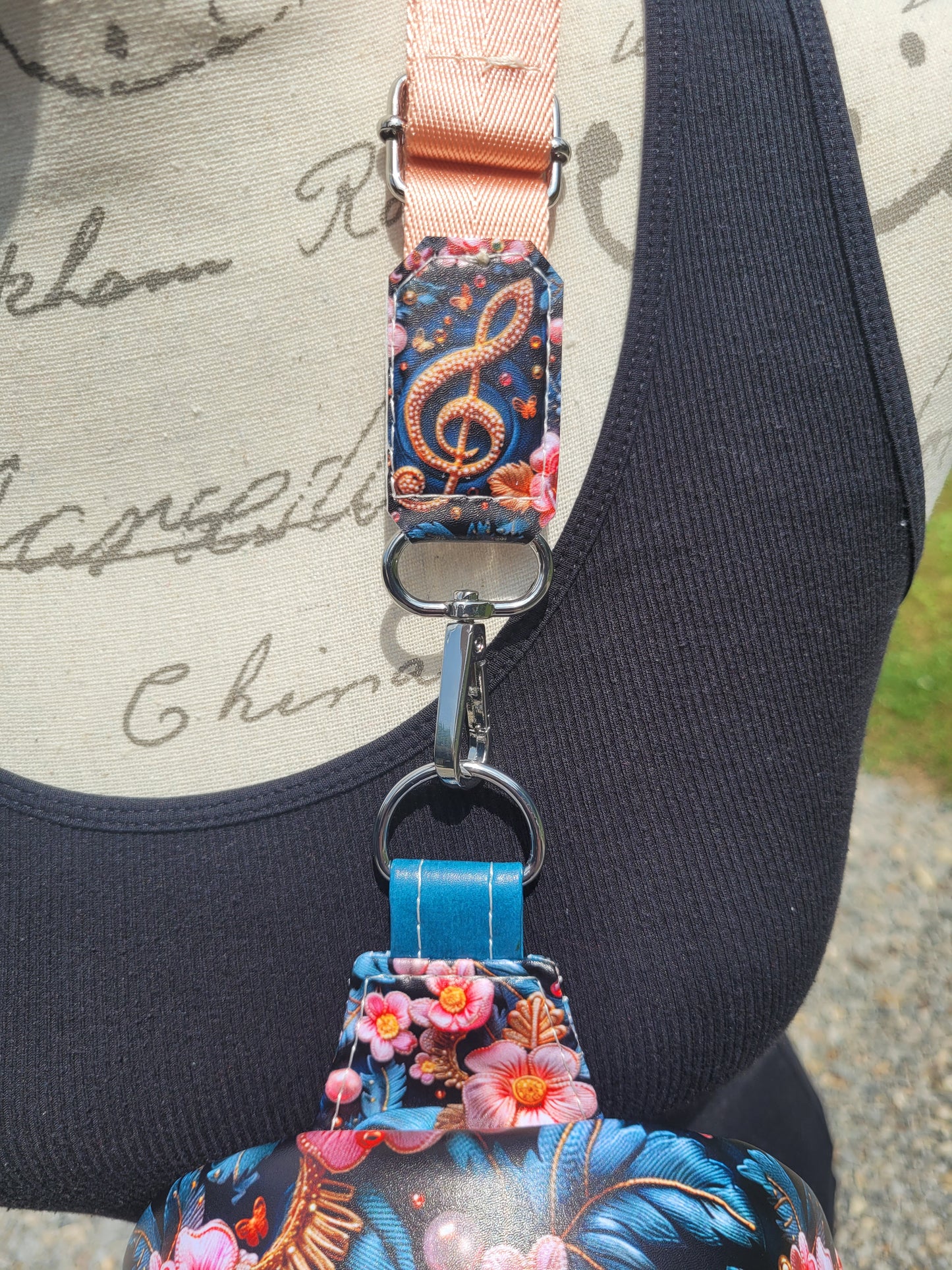 Music Feeds My Soul Mini Sling
