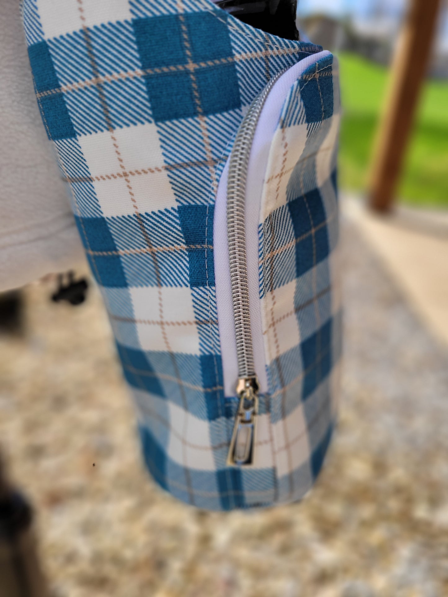 Teal Plaid H2O Sling