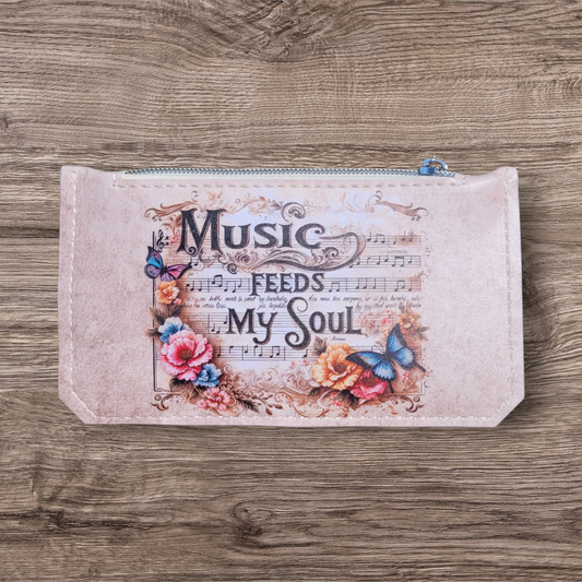 Music Feeds My Soul Wallet