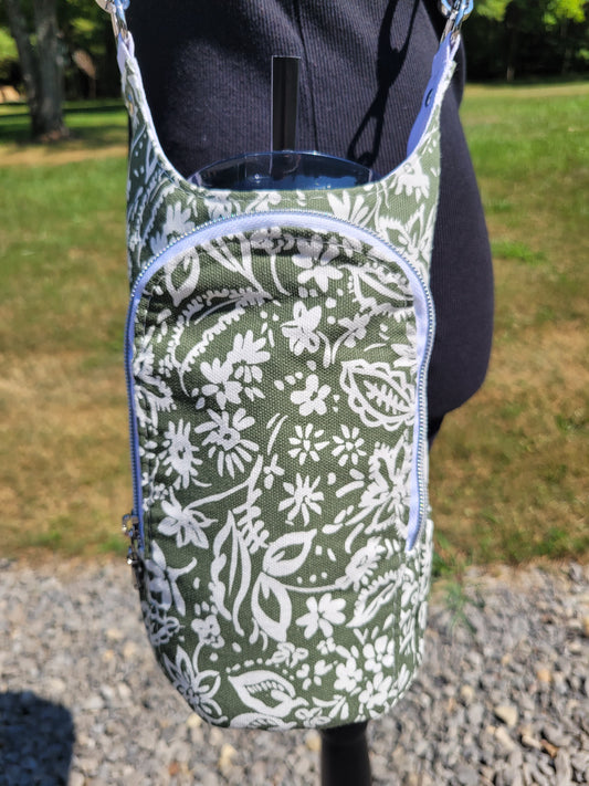 Green Floral H2O Sling