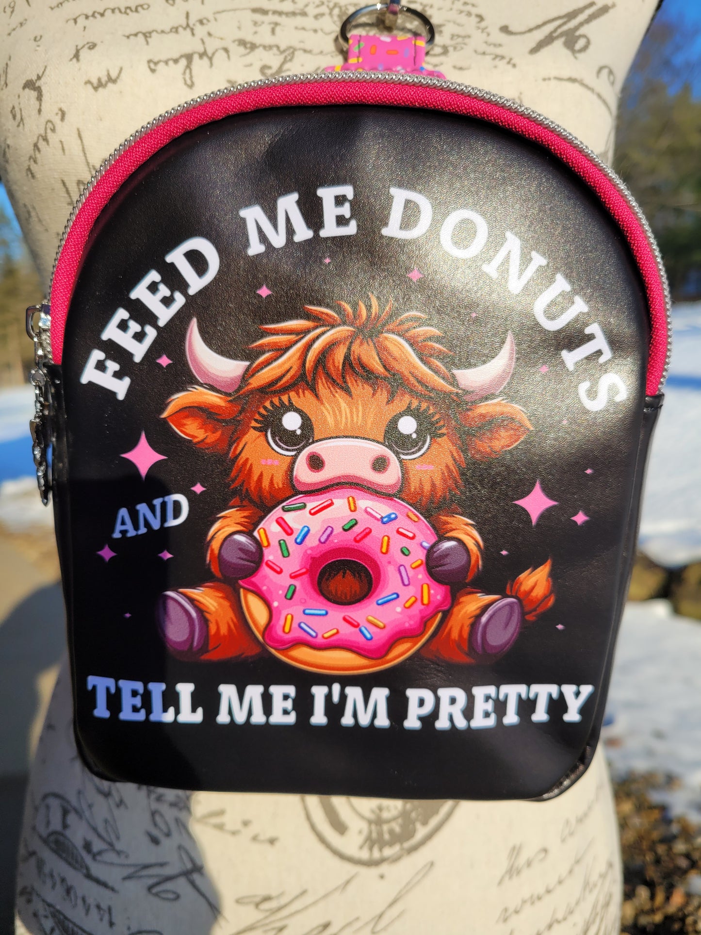 Highland Cow Mini Sling