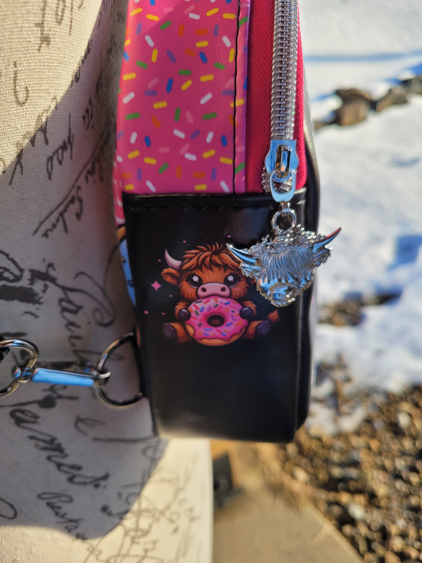 Highland Cow Mini Sling