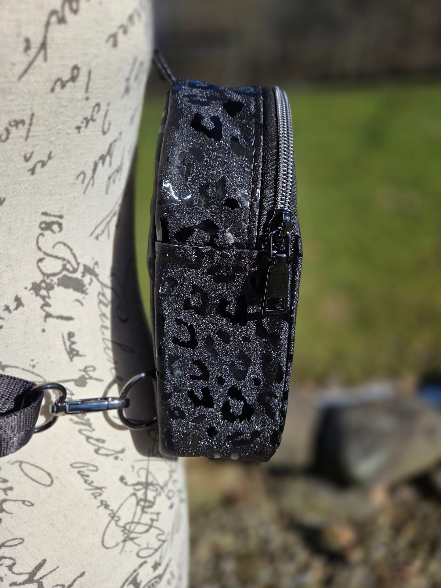 Black Cheetah Mini Sling