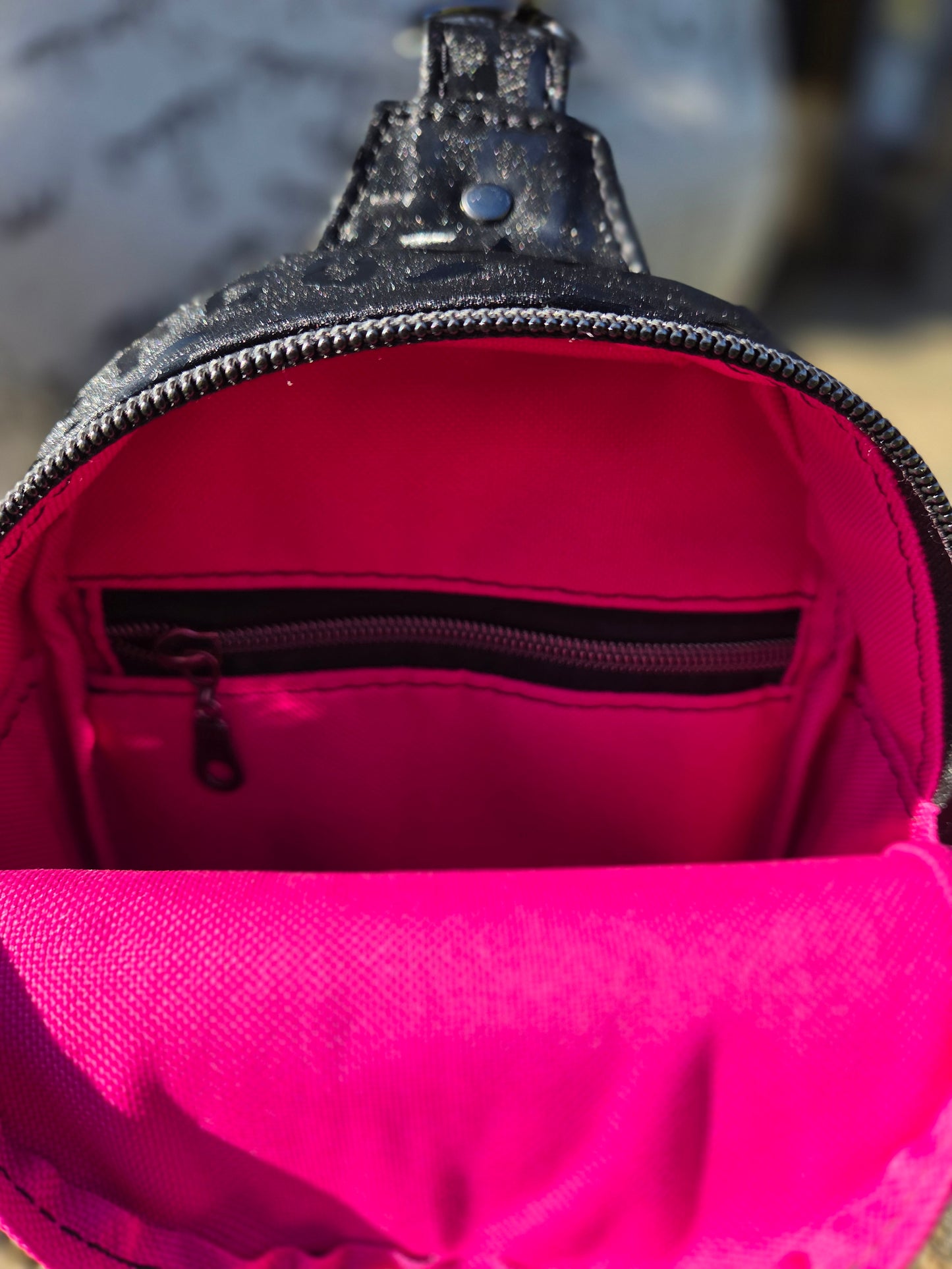 Black Cheetah Mini Sling