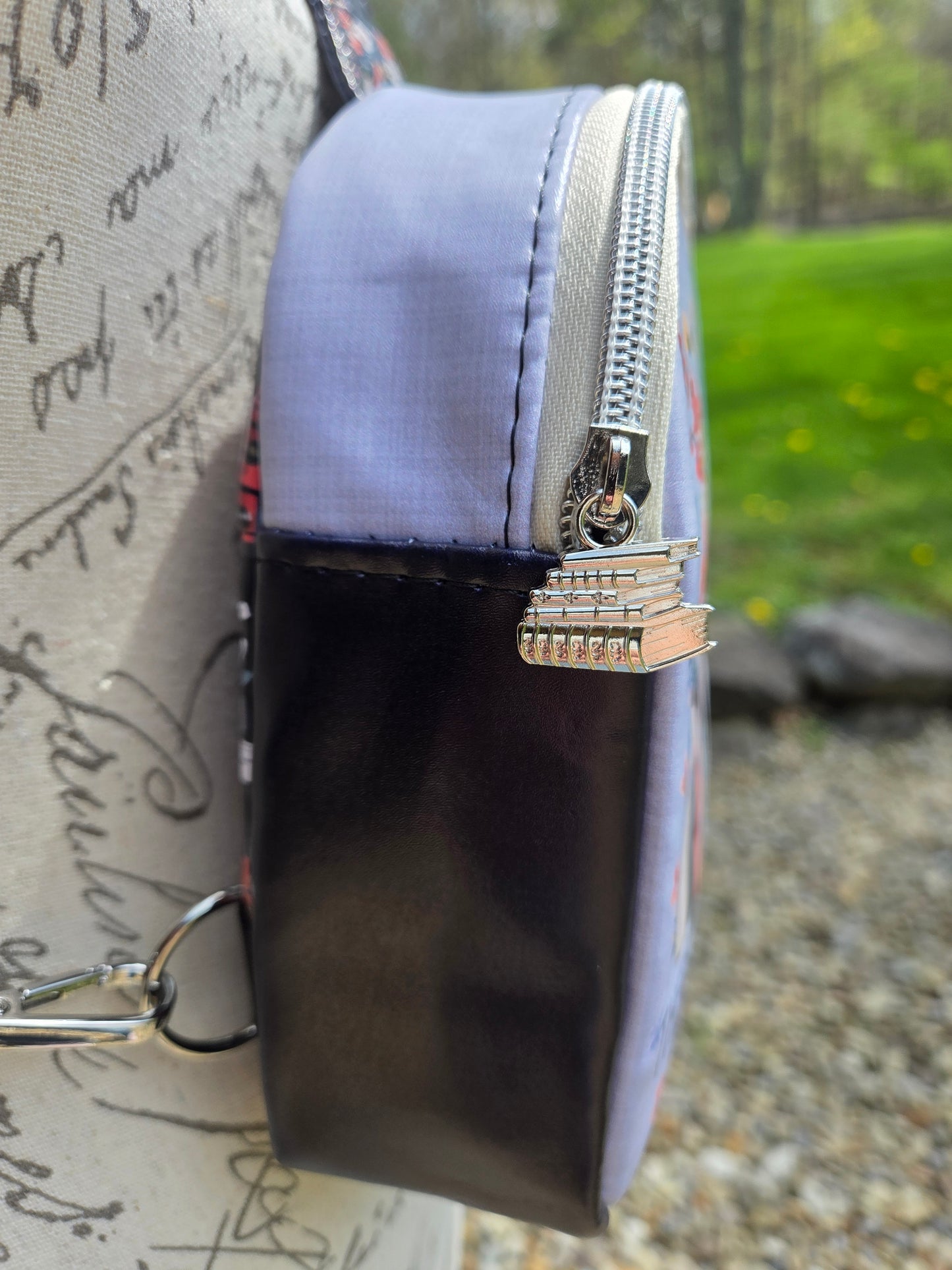 Too Many Books Mini Sling