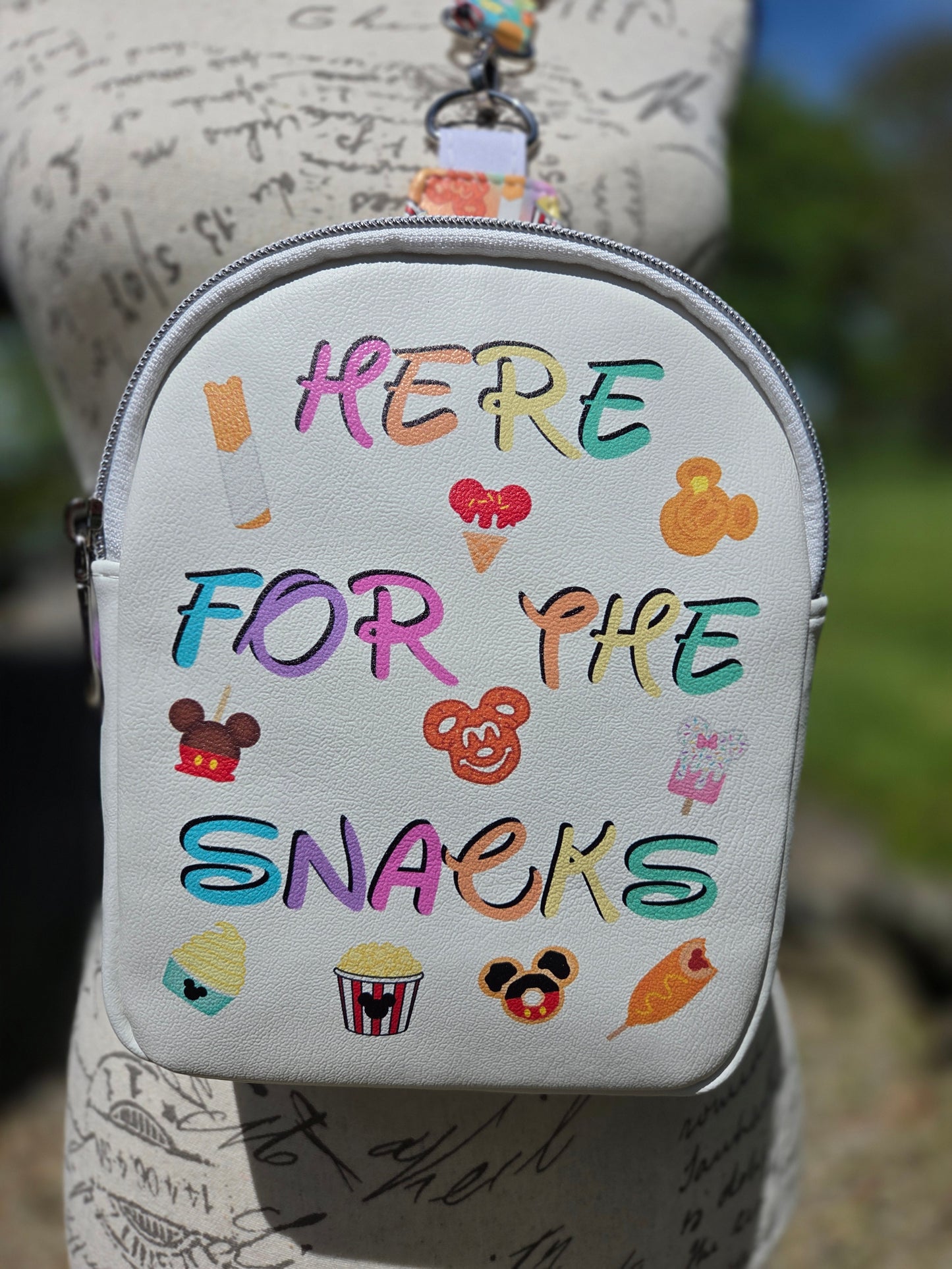Here for the Snacks Mini Sling