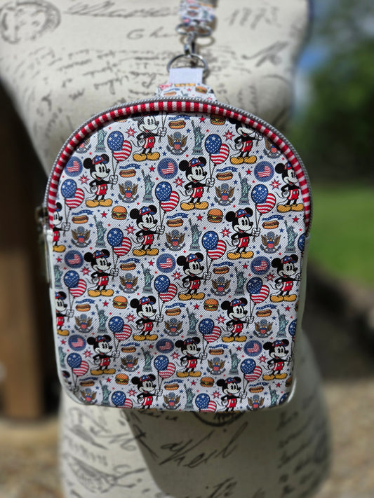 Patriotic Mouse Mini Sling
