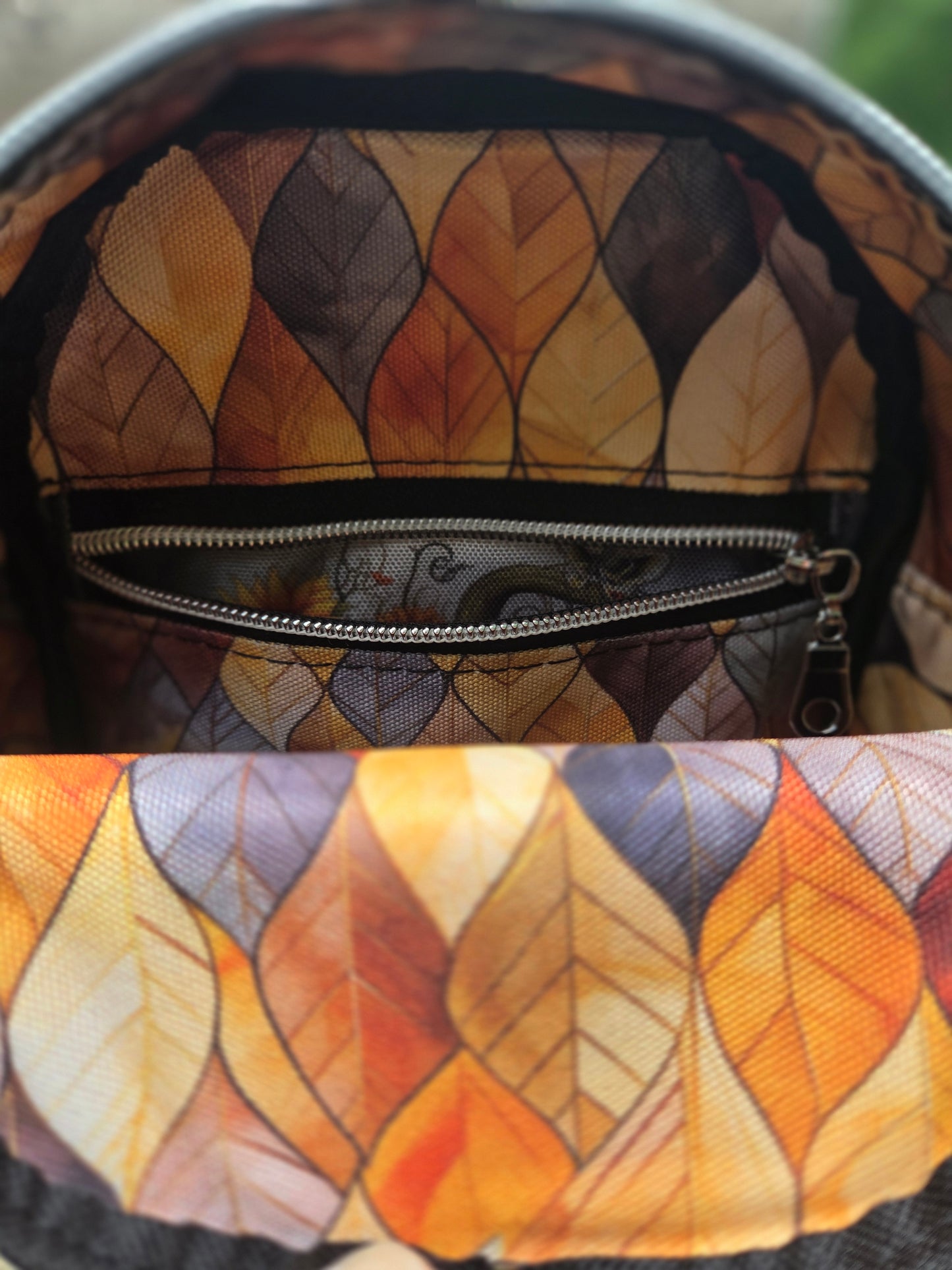 Pumpkin & Sunflowers Mini Sling