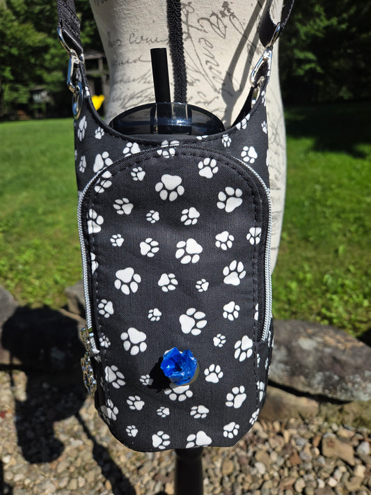 Black & White Paw Dog H2O sling